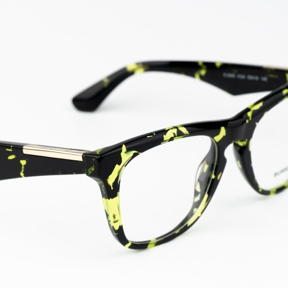 NEW Burberry BE2409 4124  Green Havana Square Unisex Eyeglasses BE 2409 - Picture 6 of 10
